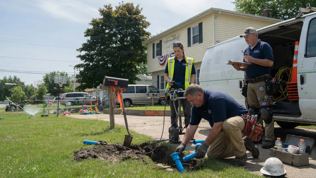 Slab Leak Repair in Long Bottom, OH near me